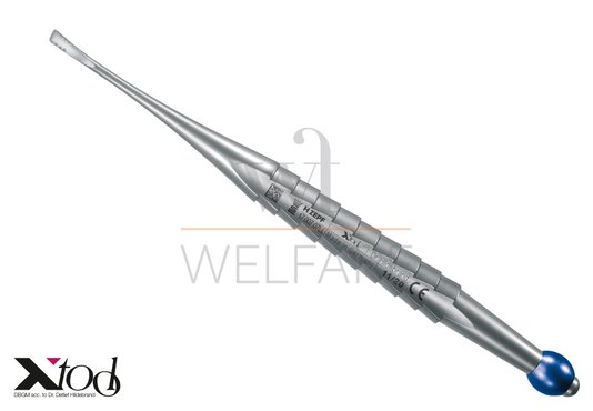 Kit Atraumático de Elevadores X-Tools Lindo-Levien Zepf 5 Instrumentais + Cassete