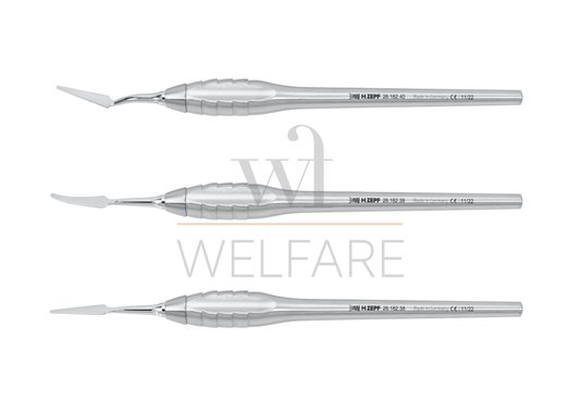 Kit de Gengivótomos Gin-Knives Zepf 3 Instrumentos + Cassete