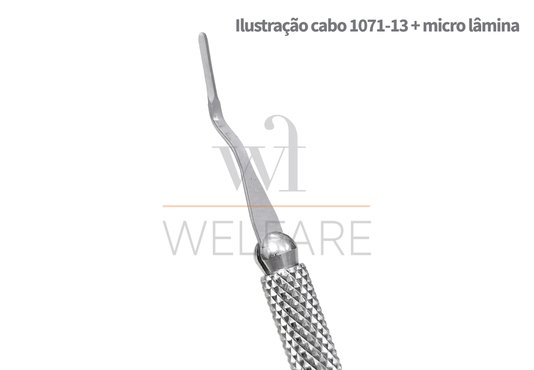 Micro Lâmina Surgistar #6962 de Haste Maleável Caixa com 6 unidades