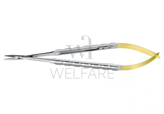 Micro Porta Agulha Castroviejo TWIST Schwert com Widia