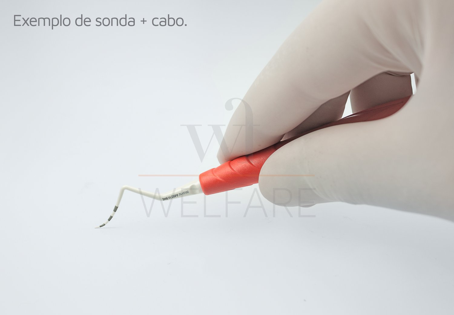Parte Ativa da Sonda Flexível Zepf com Marcações 3/6/8/11mm e Padrão M4 Parte Ativa da Sonda Flexível Zepf com Marcações 3/6/8/11mm e Padrão M4