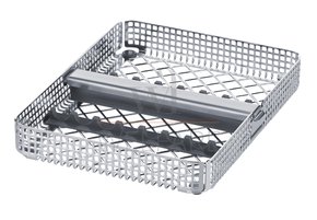 Cassete Inox Zepf com Tiras de Silicone e Trava para 8 Instrumentos