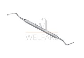 Cureta de Lucas Micro Serrilhada Zepf Modelo Grande