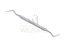 Cureta de Lucas Micro Serrilhada Zepf Modelo Pequeno