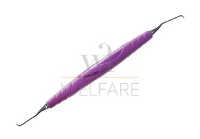 Cureta de Gracey Zepf 11/12 Mini Five com Cabo Bionik Violeta e Revestimento NANOPAL