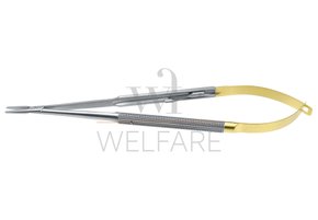 Micro Porta Agulha Castroviejo Barraquer Schwert Diamantado