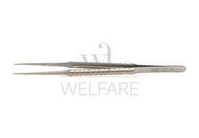 Micro Pinça Zepf Reta com Base Lisa 18cm