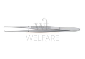 Pinça Schwert Delicada Dente de Rato para Tecidos 10cm