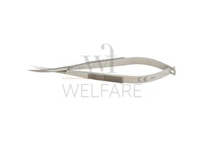 Micro Tesoura Castroviejo Schwert Noyes Curva Lisa 11cm