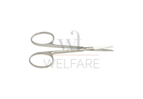 Tesoura Spencer Schwert Pesca Ponto Reta 9cm