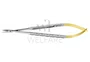 Micro Porta Agulha Castroviejo TWIST Schwert com Widia